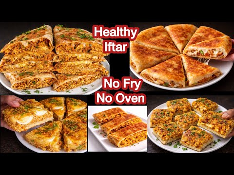 Stop Eating Fried Food! Try These No Fry, No Oven Healthy Iftar Snacks /Ramadan Special Snack Recipe