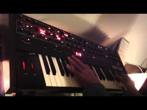 Analog Synth, Sequential Prophet-6, Preset 313 Poly One, AfterTweak, Casual Improv