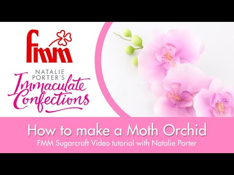 3 pc MOTH ORCHID icing sugar flower cutter set 3 pc MOTH ORCHID icing sugar flower cutter set