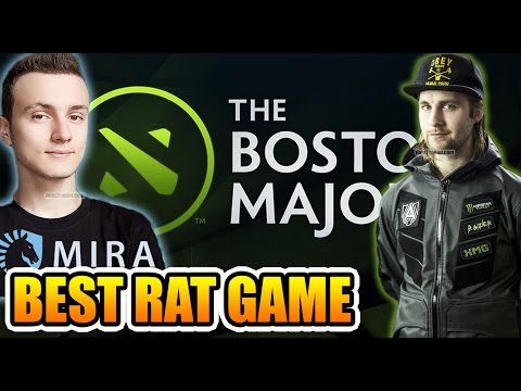 Miracle- Dota 2 - Liquid vs Alliance - BEST RAT GAME