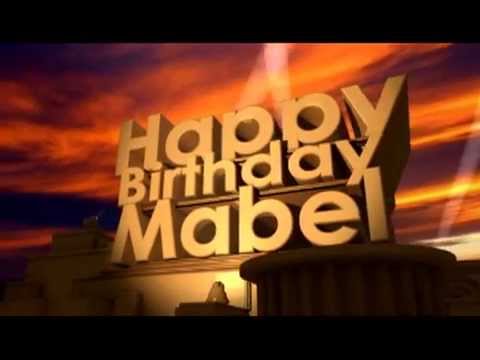 Happy Birthday Mabel