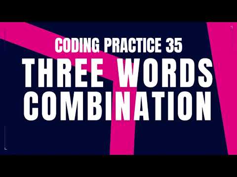 Three Words Combination Python Problem A Step By Step Guide With Code Debugging Coding Practice 35