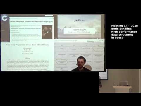 High performance data structures in boost - Boris Schäling - Meeting C++ 2018