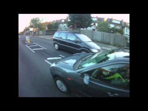 EX03SMV - Very Dangerous Pinch Point Overtake