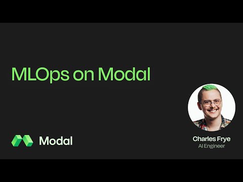 MLOps on Modal