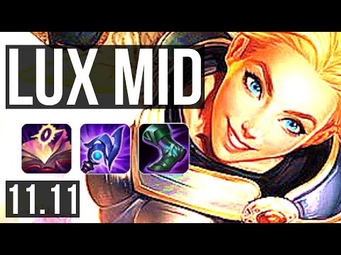 LUX vs SETT (MID) | 11/1/12, 2.2M mastery, Legendary, 800+ games | EUW Diamond | v11.11