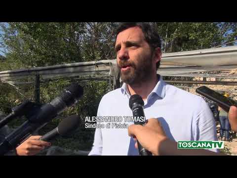 2020-09-07 PISTOIA -  CROLLO MURA MEDIEVALI POTEVA ESSERE EVITATO