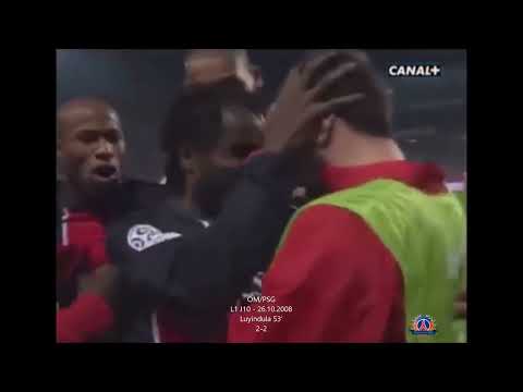 OM PSG - L1 J10 - 26.10.2008 2-4 - Buts sans ralentis