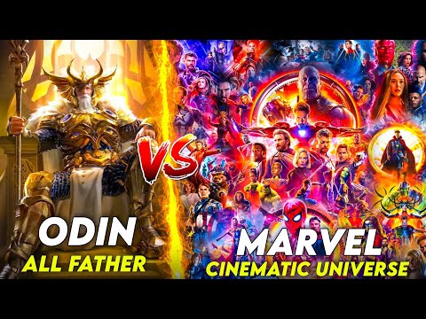 Odin All Father Vs MCU All Superheroes // Thor, Avengers, Eternal, Captain Marvel, Hulk, Dr. Strange