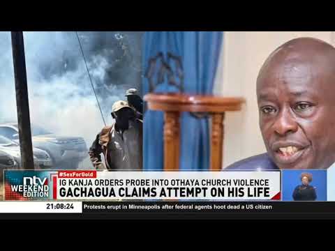 Gachagua: I survived assassination attempt inside a church