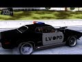 1972 Plymouth GTX Police LVPD para GTA San Andreas vídeo 1