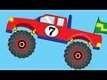 Monster Trucks Teaching Numbers 1 To 10 Number Counting For Kids