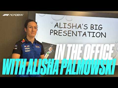Alisha Palmowski Pitches a New Podium Tradition 😂🍾 | F1 ACADEMY