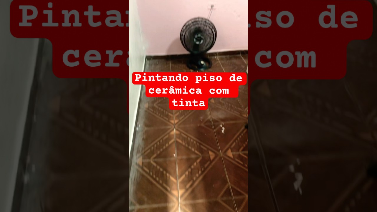 Pintando Piso de cerâmica com tinta #façavocêmesmo #reforma #pintar #homelove #home #antesedepois