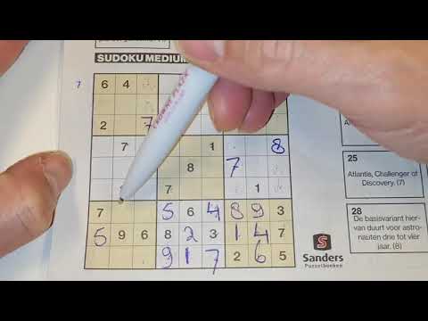 Daily Sudoku practice continues. (#1974) Medium Sudoku puzzle. 12-05-2020