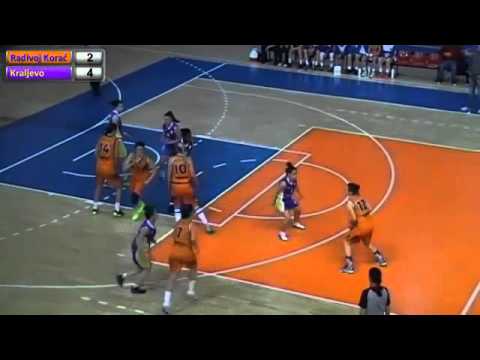 1ZLS 12 2015-16 Radivoj Korac - Kraljevo 77:54