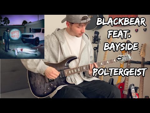 Poltergeist - Blackbear Feat. Bayside (Guitar Cover With Tabs In Description)