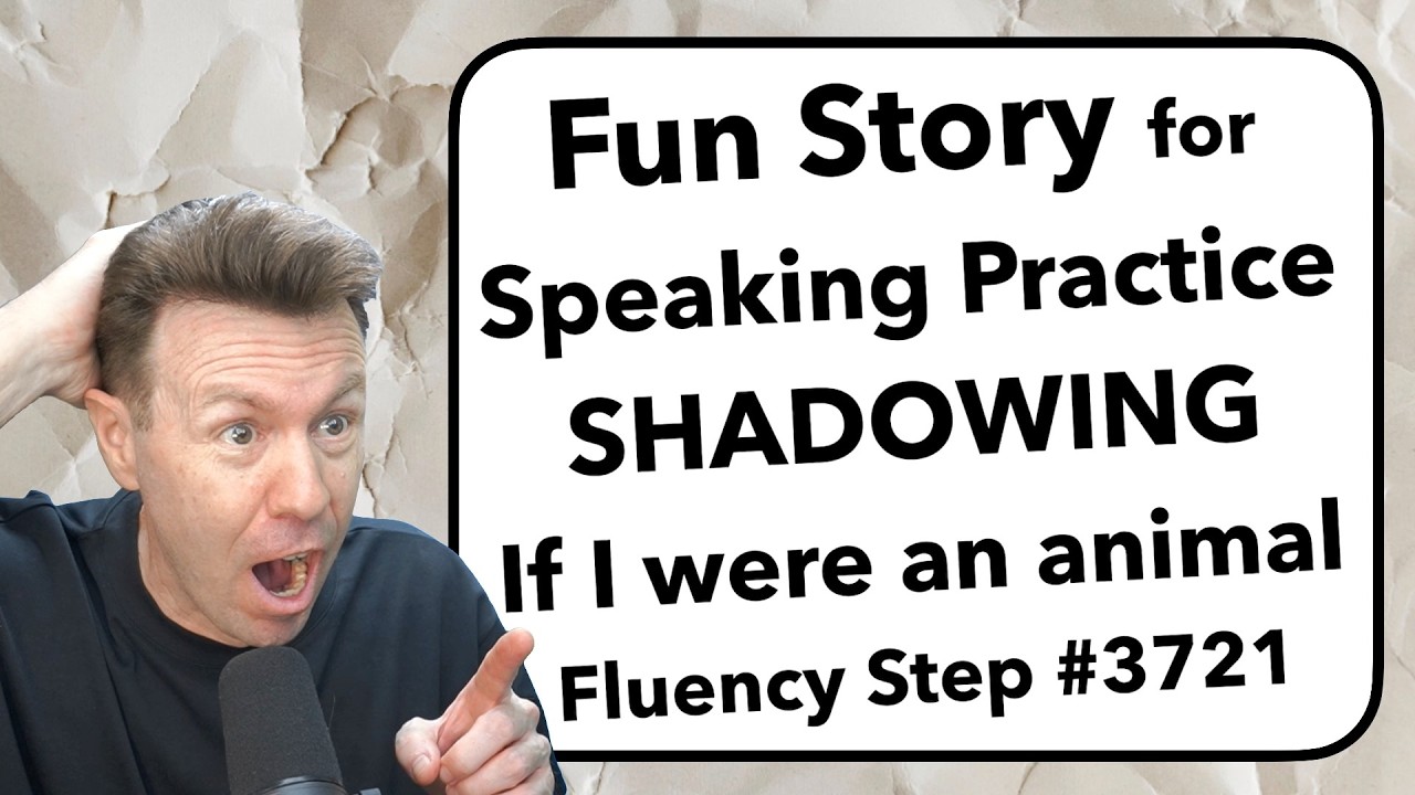 Shadowing English Speaking Practice Story Repeat-After-Me