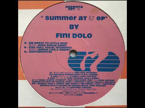 Fini Dolo  -  Big Dipper To Little Bear (feat. Miss Sonja Sohn)