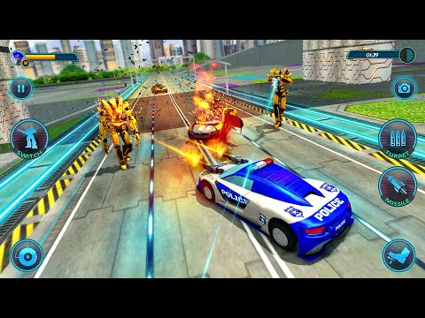 US Police Robot Car Revenge (Survival Mode)