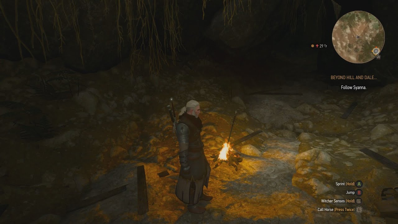 The Witcher 3 Blood and Wine Dark Souls Easter Egg - YouTube