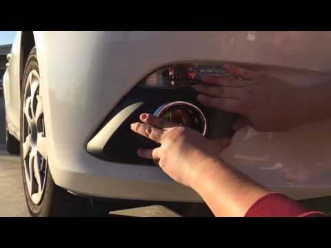 2015 Mazda 3 iSport Hatchback Fog Light Install