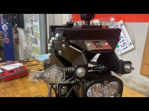 Crf450L customer bike with Rebel X tower