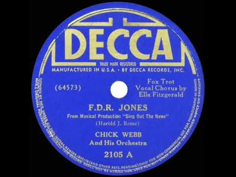 1939 HITS ARCHIVE: F.D.R. Jones - Chick Webb (Ella Fitzgerald, vocal)