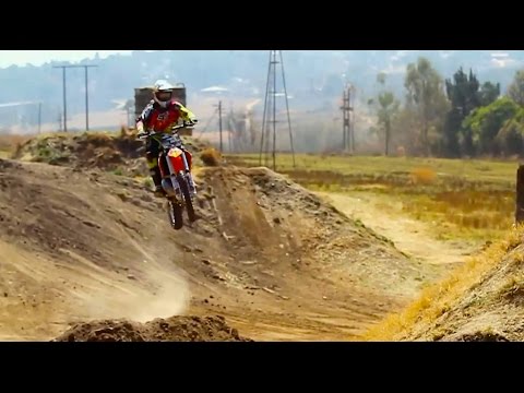 Nick de Wit's backyard freestyle motocross course