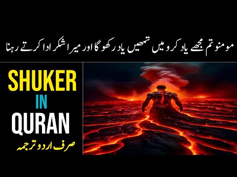Power of Shukr in Quran | Gratitude in Islam | Urdu Translation