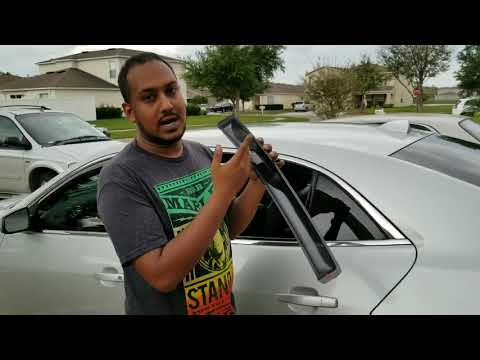 Installing my Avs inchannel window visors on my 2013 chevy malibu