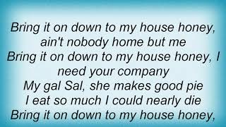 Willie Nelson - Bring It On Down To My House Lyrics
