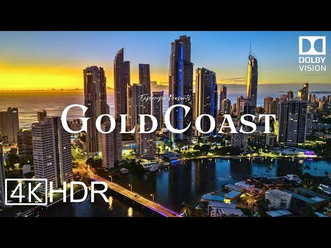Gold Coast, Australia 🇦🇺 in 4K HDR ULTRA HD 60 FPS Dolby Vision™ Drone Video