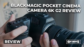 Video thumbnail for Blackmagic Pocket Cinema Camera 6K G2 Review & First Look by Georges Cameras! by Georges Cameras TV