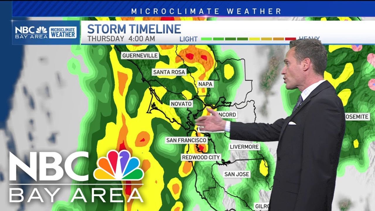 Bay Area forecast: Atmospheric river brings heavy rain