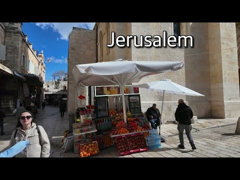 Jerusalem. A stroll through the ancient streets of the world's most desirable city.
