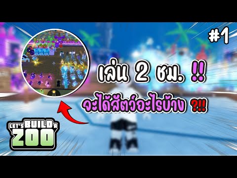 Build a Zoo Roblox :  เปิดสวนสัตว์ใหม่ 2 ชม. ได้อะไรมาฟักบ้าง #เบิ้มสายเปย์ #พี่ข้าวฟีฟาย #roblox