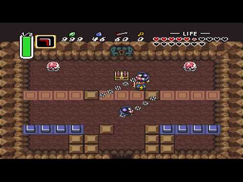 Sneaky Key in Chain Chomp room - Zelda: A Link to the Past