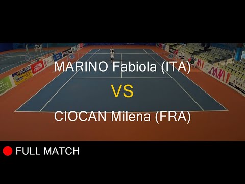 MARINO Fabiola (ITA) VS CIOCAN Milena (FRA) - Open Super 12 Auray 2020