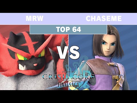 2GG Crisis Core - TR | MRW (Incineroar) Vs. Chaseme (Hero) Top 64 Winners Side - Smash Ultimate