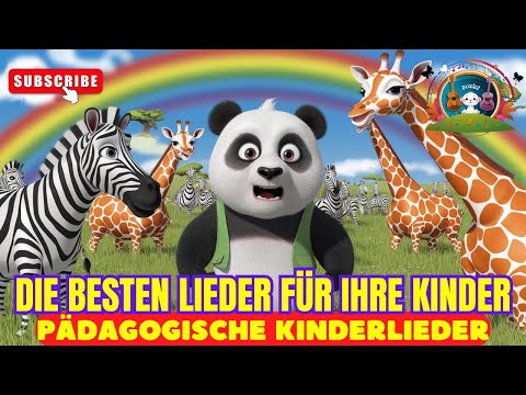 🎉 Tierparade – Zählen, Singen, Bewegen! 🐾 Fröhliches Kinderlied zum Mitmachen 🎶 Videos für KINDER
