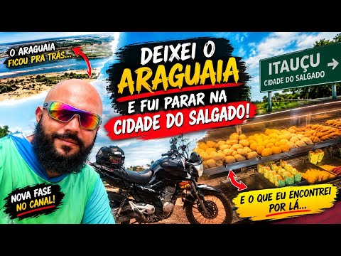 SAÍ DO ARAGUAIA! Minha primeira viagem foi à famosa CIDADE DOS SALGADOS