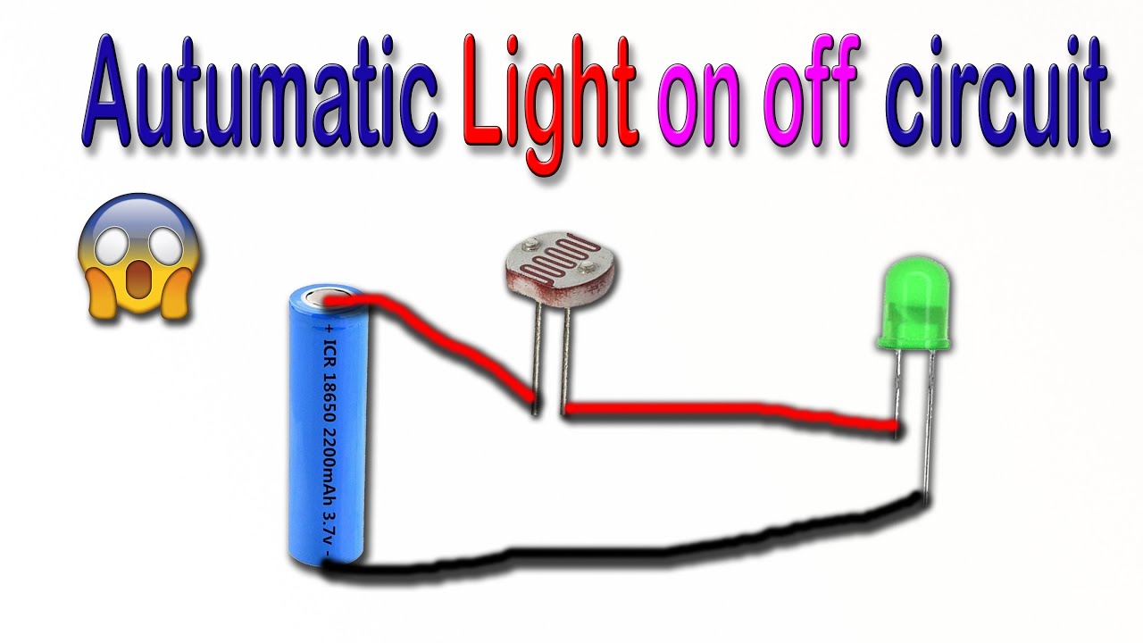 Automatic Light On Off Circuit | ldr project | unique idea | automatic street light