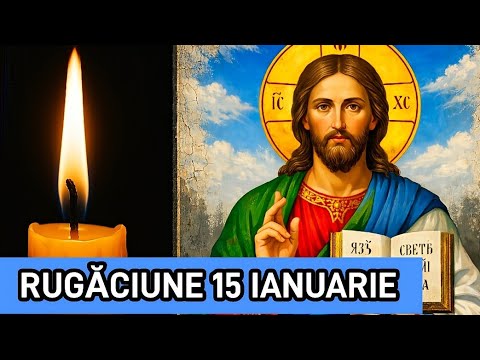 RUGĂCIUNE ZILNICĂ: 🙏 JOI 15 IANUARIE 🙏 DOAMNE AJUTĂ! 