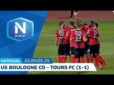 J29 : US Boulogne CO - Tours FC (1-1), le résumé I National FFF 2018-2019