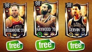 HOW TO GET MONTHLY MASTER  PLAYERS FOR FREE IN NBA LIVE MOBILE 22 SEASON 6 | MONTHLY MASTER EMBLEMS