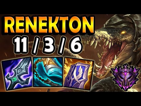 OTP RENEKTON vs AATROX [ TOP ] Lol Master Korea 11.7