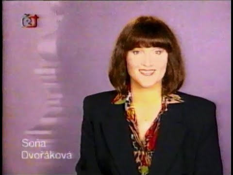 ČT2 hlasatelka a upoutávky - 27. září 1996