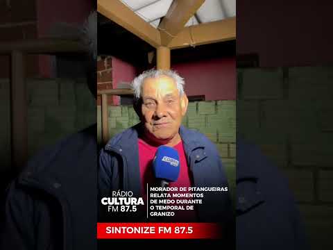 MORADOR DE PITANGUEIRAS RELATA MOMENTOS DE TERROR DURANTE TEMPORAL #noticias