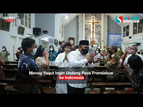 Menag Yaqut Ingin Undang Paus Fransiskus ke Indonesia